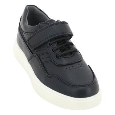 Полуботинки школьные Baden KAH009-020 чёрный 01